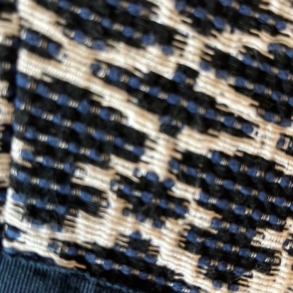 Maia navy and white heavyweight, sleeveless dress. Size 4. Fits like a 0-2 - Picture 7 of 10